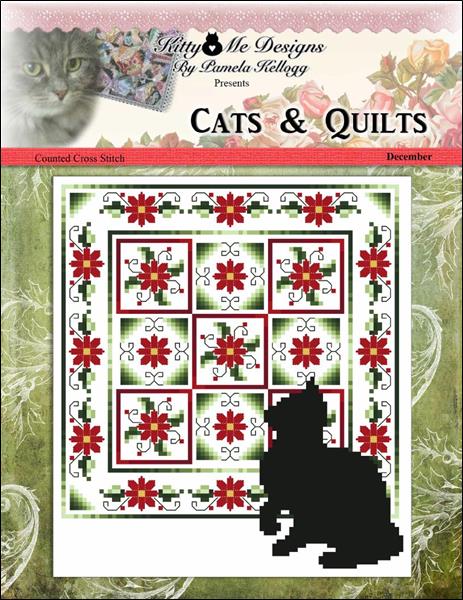 click here to view larger image of Cats And Quilts December (chart)