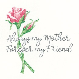 click here to view larger image of Always My Mother (27ct) (counted cross stitch kit)