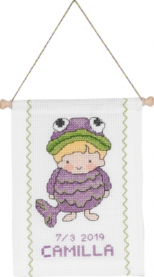 click here to view larger image of Pieces (counted cross stitch kit)