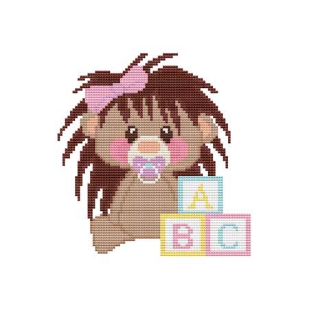 click here to view larger image of Baby Hedgehog ABC (chart)