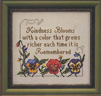 click here to view larger image of Kindness Blooms (chart)