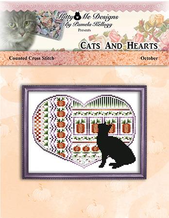 click here to view larger image of Cats and Hearts October (chart)