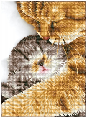 click here to view larger image of Tender Moment (Diamond Embroidery)
