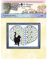 click here to view larger image of Cats and Hearts July (chart)