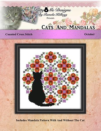 click here to view larger image of Cats And Mandalas October (chart)