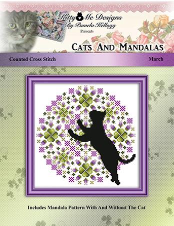 click here to view larger image of Cats and Mandalas March (chart)