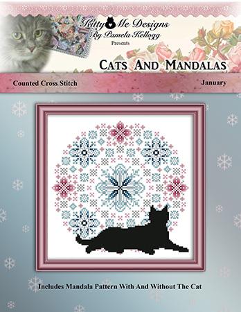click here to view larger image of Cats and Mandalas January (chart)
