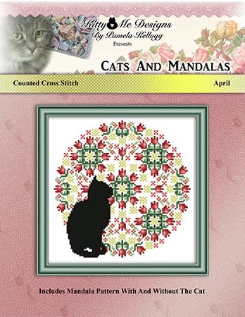 click here to view larger image of Cats and Mandalas April (chart)