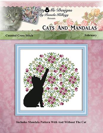 click here to view larger image of Cats and Mandalas February (chart)