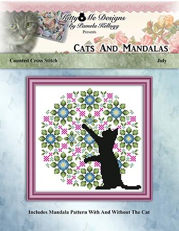click here to view larger image of Cats and Mandalas July (chart)