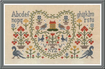 click here to view larger image of New Antique Sampler (chart)