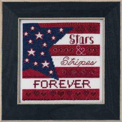 click here to view larger image of Stars and Stripes (2019) (counted cross stitch kit)