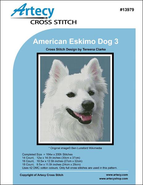 click here to view larger image of American Eskimo Dog 3 (chart)