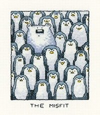 click here to view larger image of Misfit, The (counted cross stitch kit)