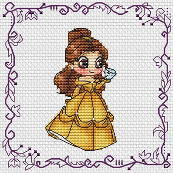 click here to view larger image of Baby Princess Belle (chart)