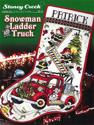 click here to view larger image of Snowman Ladder Truck (chart)