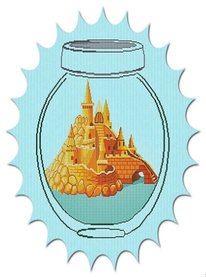 click here to view larger image of Castle in a Jar (chart)