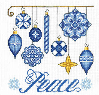 click here to view larger image of Peace Ornaments (chart)