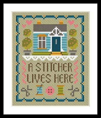 click here to view larger image of Home of a Stitcher (chart)