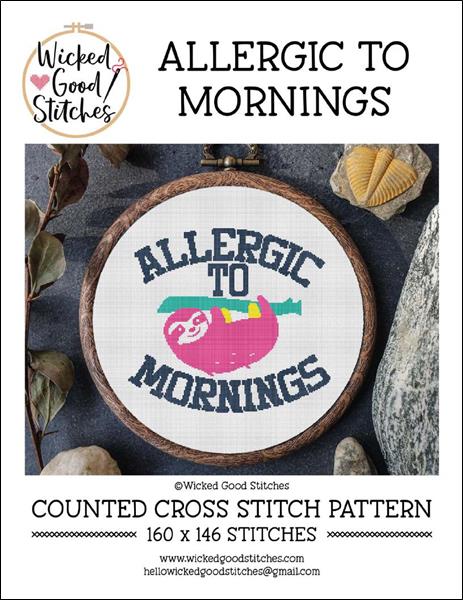 click here to view larger image of Allergic To Mornings (chart)