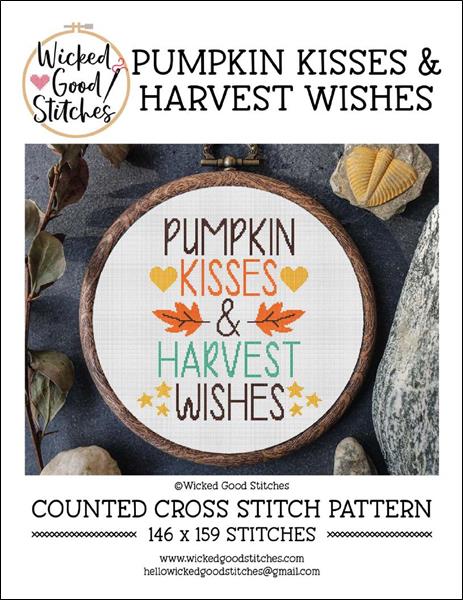 click here to view larger image of Pumpkin Kisses & Harvest Wishes (chart)