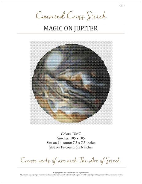 click here to view larger image of Magic on Jupiter (Circular Chart) (chart)
