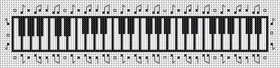 click here to view larger image of Musical Bookmark (chart)