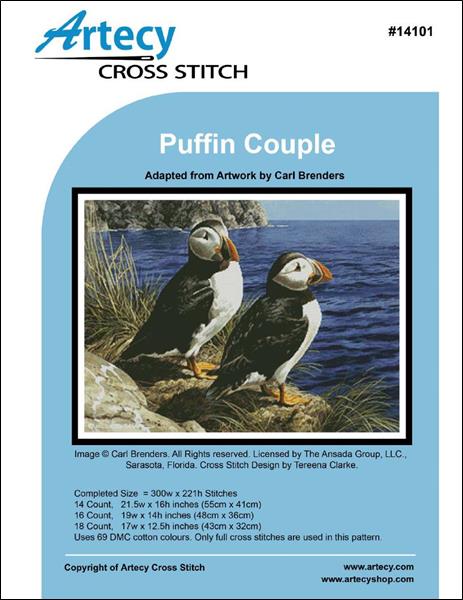 click here to view larger image of Puffin Couple (chart)