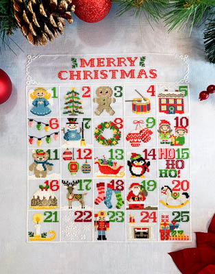 click here to view larger image of Christmas Calendar (chart)