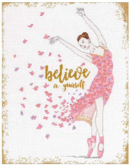 click here to view larger image of Dream Dancer (counted cross stitch kit)