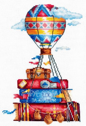 click here to view larger image of Travel Stories (counted cross stitch kit)
