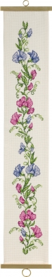 click here to view larger image of Appleflowers - Bellpull (counted cross stitch kit)
