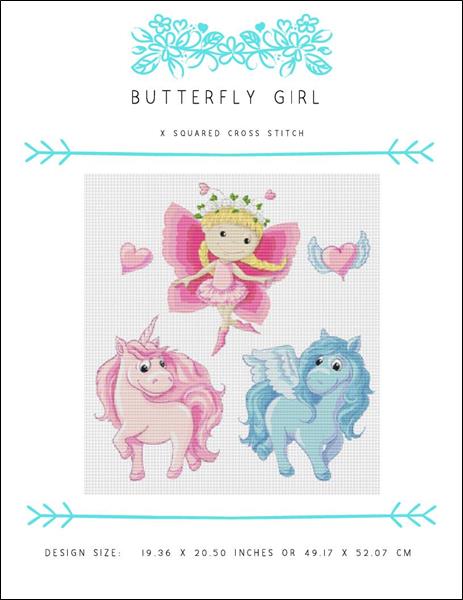 click here to view larger image of Butterfly Girl (chart)
