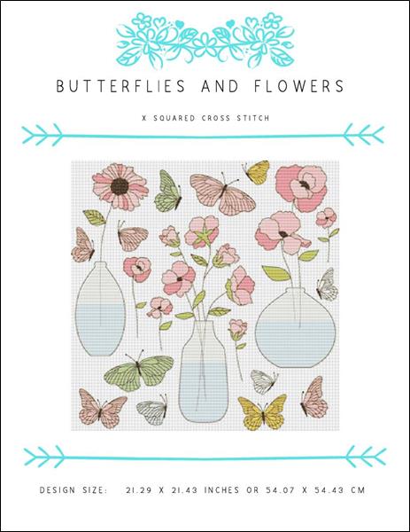 click here to view larger image of Butterflies and Flowers (chart)
