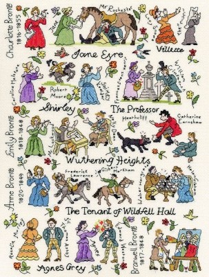 click here to view larger image of Brontes Historical Collection (counted cross stitch kit)