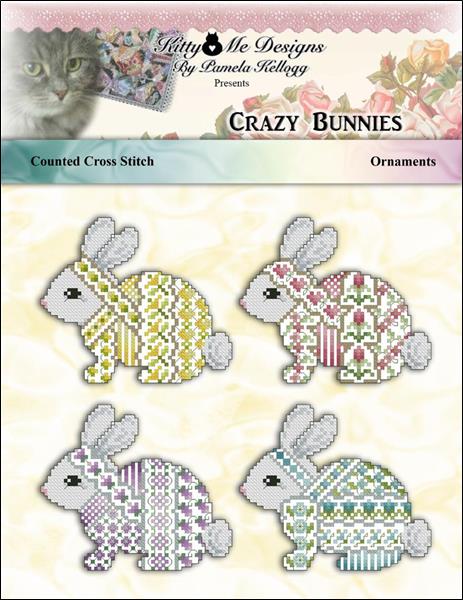 click here to view larger image of Crazy Bunnies Ornaments (chart)