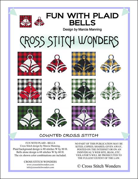 click here to view larger image of Fun With Plaid - Bells (chart)