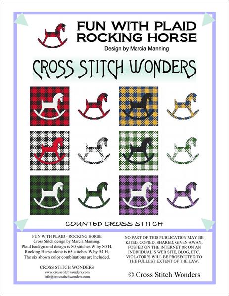 Fun With Plaid - Rocking Horse