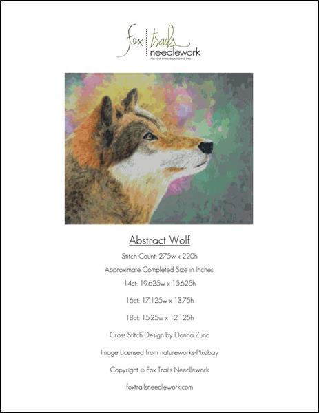 click here to view larger image of Abstract Wolf (chart)