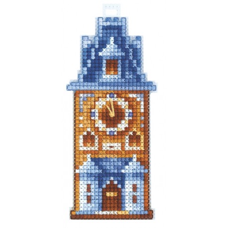 click here to view larger image of Clock Tower (counted cross stitch kit)