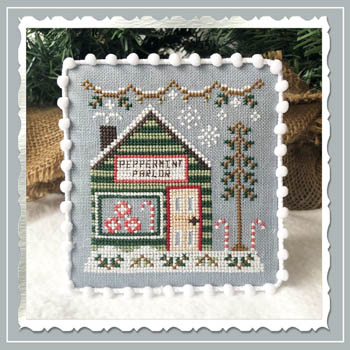 click here to view larger image of Snow Village 4 - Peppermint Parlor (chart)