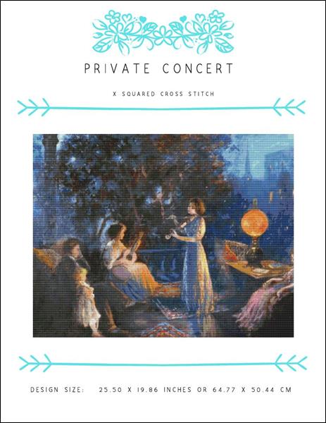click here to view larger image of Private Concert (chart)