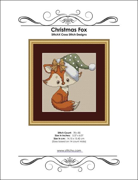 click here to view larger image of Christmas Fox (chart)
