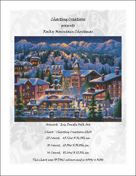 click here to view larger image of Rocky Mountain Christmas (chart)