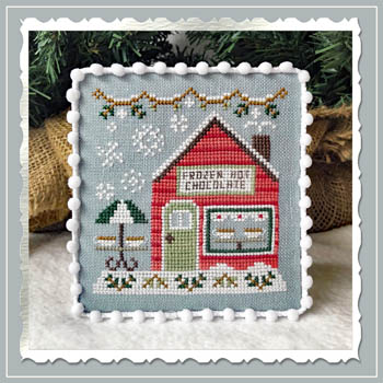 click here to view larger image of Snow Village 5 - Frozen Hot Chocolate Shop (chart)