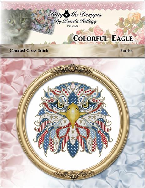 click here to view larger image of Colorful Eagle - Patriot (chart)