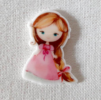 click here to view larger image of Princess Lili Magnet (magnet)