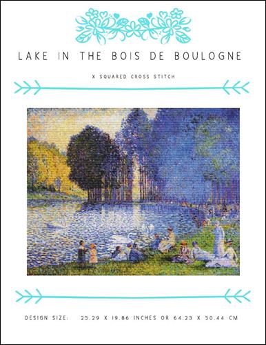 click here to view larger image of Lake in the Bois de Boulogne (chart)