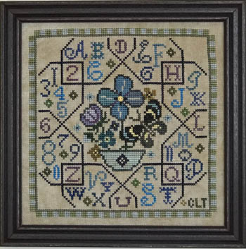click here to view larger image of Sampler Tile - Blue (chart)