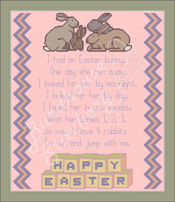 click here to view larger image of I Had An Easter Bunny (chart)